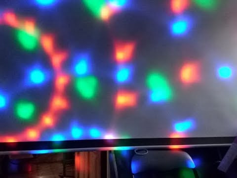 Party Lights Dj Disco Lights SPOOBOOLA Party Lights+Water Wave Lights 2 In 1 Stage Light for Stage Lighting With Remote Control Sound Activated for Dancing Christmas Gift KTV Bar Concert Birthday 