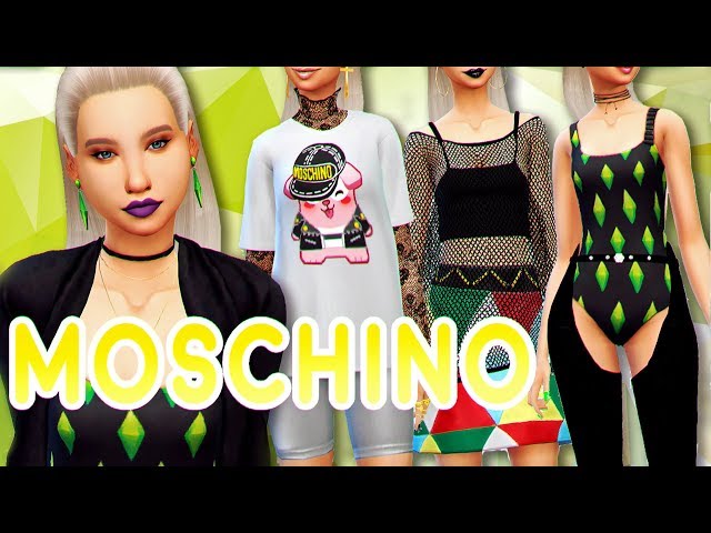 Sims 4 CC's - The Best: MOSCHINO SET by blue8whitewolfcreation