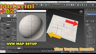 How To Scale Texture UVW Map in 3Ds Max (Hindi) ||3D ART || Plan Elevation & Visualization