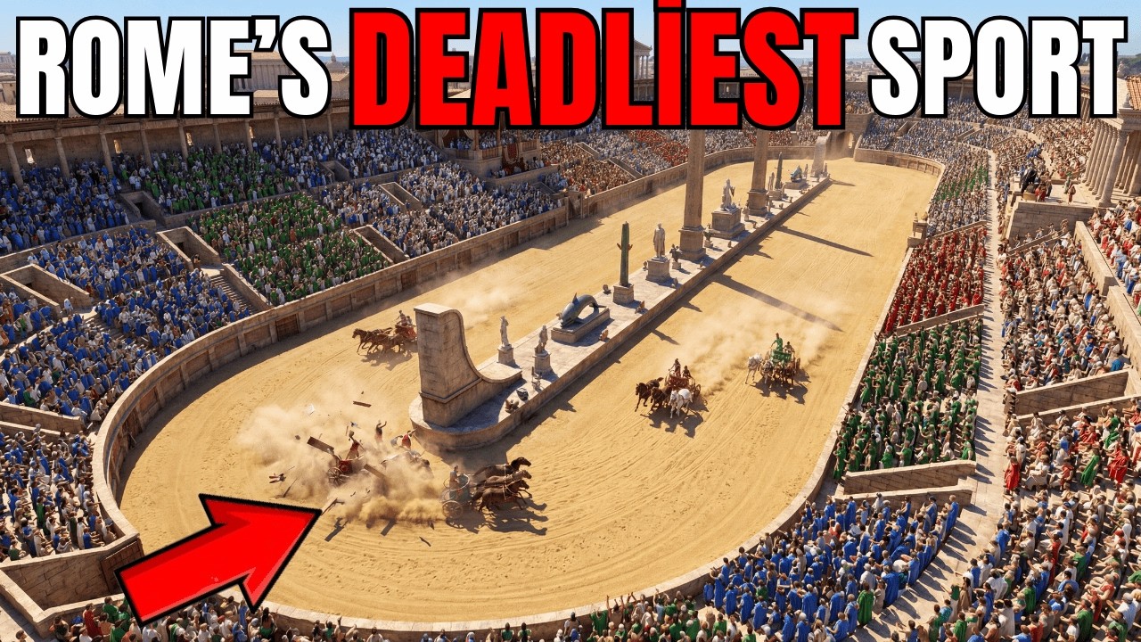 Circus Maximus: The 250,000-Person Stadium That Shook Ancient Rome (AI Reconstruction)
