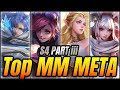 Top mm meta 2024  honor of kings global server  part 3 farm lane