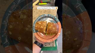 Sub Sandwich for just ₹110/- 😍 #viralvideo #food #shorts #viral #shortsviral #shortsyoutube #fyp