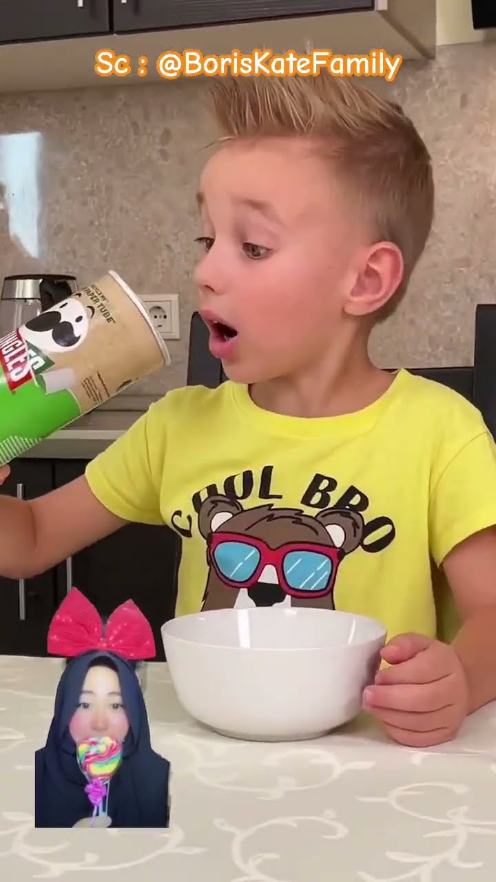 PAPA MENIPU ADIK AGAR TUKERAN KERIPIK ISI TISU ⁉️??@BorisKateFamily #shorts #funny #dubbing