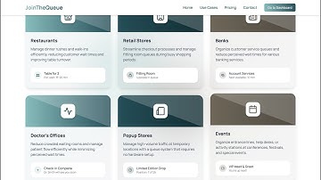 JoinTheQueue   Modern Queue Management System  for retail establishments