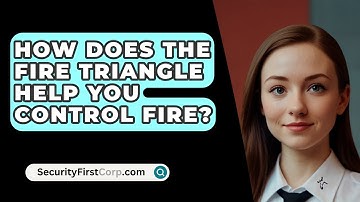 How Does The Fire Triangle Help You Control Fire? - SecurityFirstCorp.com