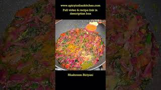 Mushroom Biriyani in Tamil |  Biriyani Tamil | Mushroom biriyni | Kalan Biriyani