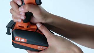 Fein ASCM 18C 4 Speed Cordless Drill, 18 V, Orange