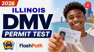 Illinois Learner's Permit Test 2026: Actual SOS Questions & Answers. #drivingtest #illinois