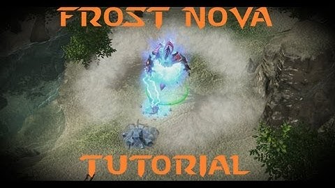 StarCraft II Editor Tutorial - Frost Nova Ability (1/2)