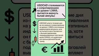 USDCAD пытается набрать бычий импульс