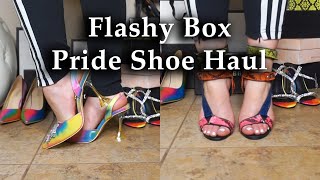 FlashyBox Pride Month Shoe Haul | Ruby Red