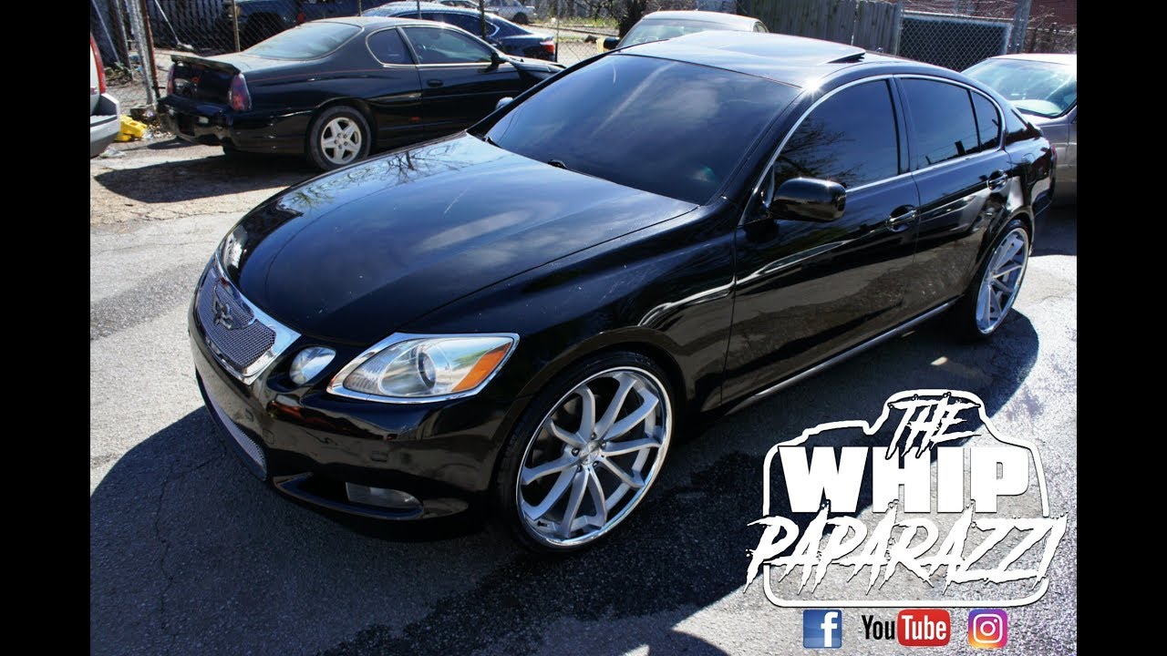 Lexus Gs350 On 22 Blaque Diamond 23 Wheels Youtube