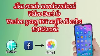 cara mendownload video dari Facebook yang di privasi