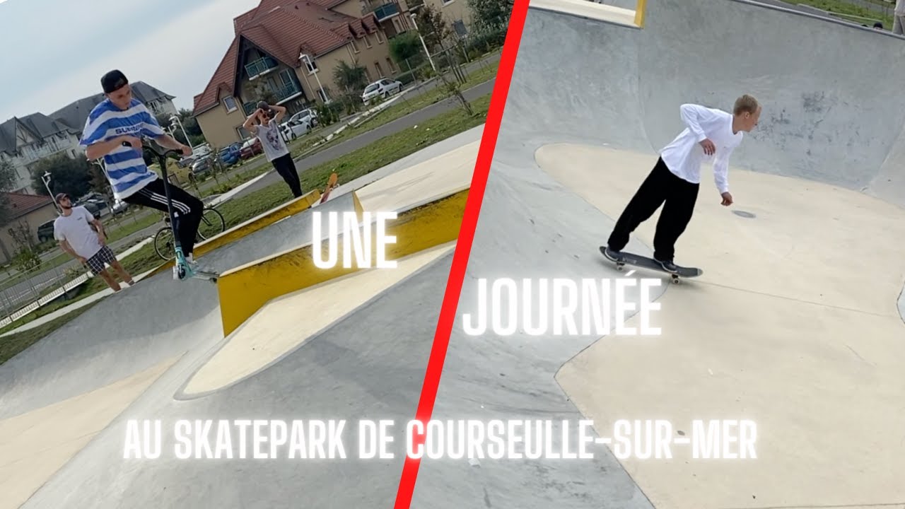 Session au skatepark de Courseulle-sur-mer (Ft. @Pacôme Clement)
