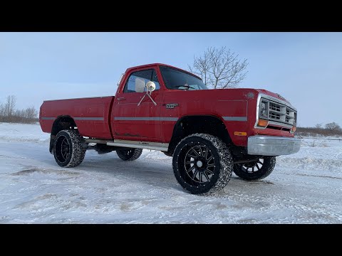 Bringing an 87 dodge w250 back from the dead