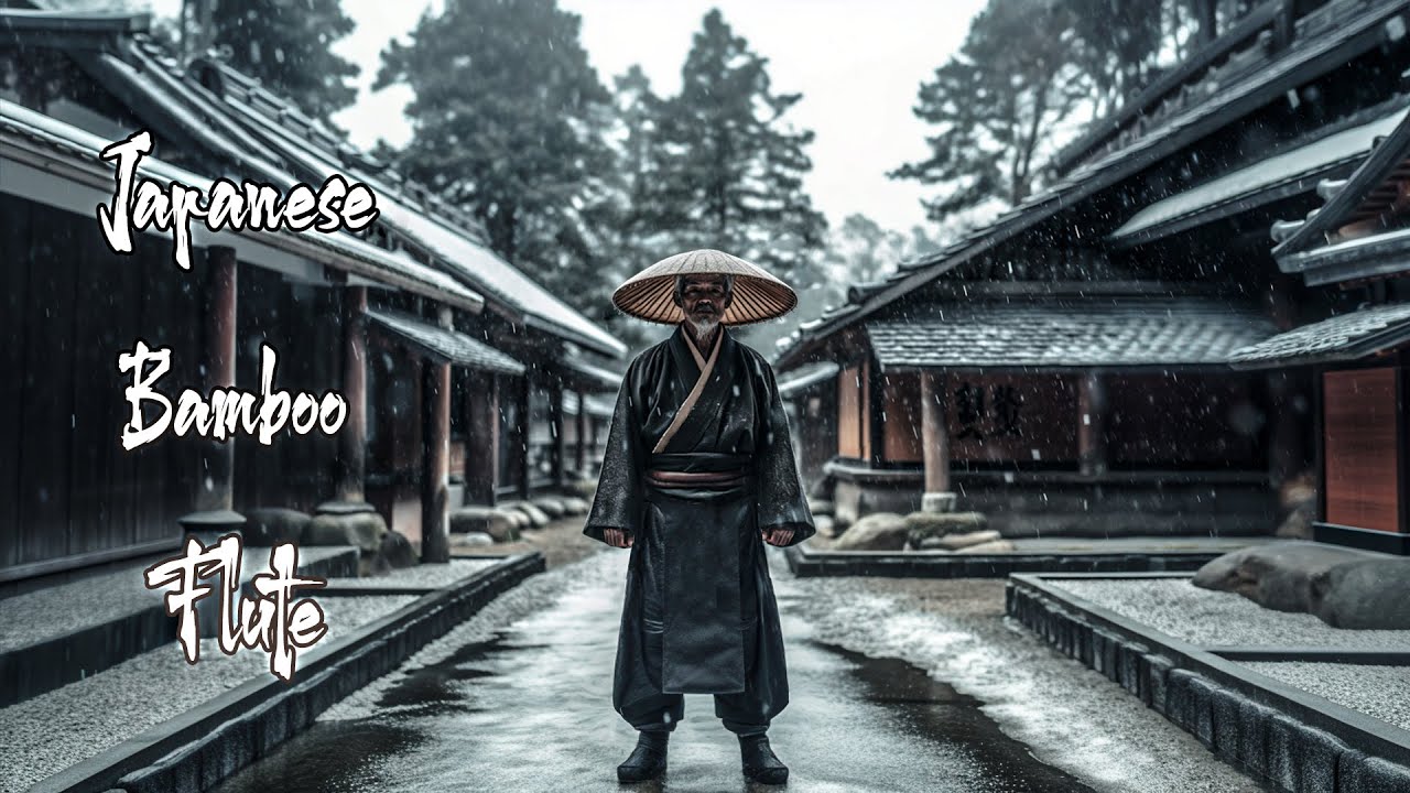 Japanese Zen Music Japanese Bamboo Flute Music For Healing, Soothing
