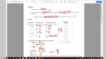 10 29 Parallel Perpendicular Video Notes