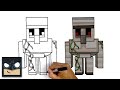 How To Draw Iron Golem | Minecraft