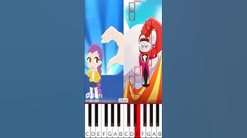 Finger Heart My Version vs Original | FASH Animation (@fash) - Octave Piano Tutorial