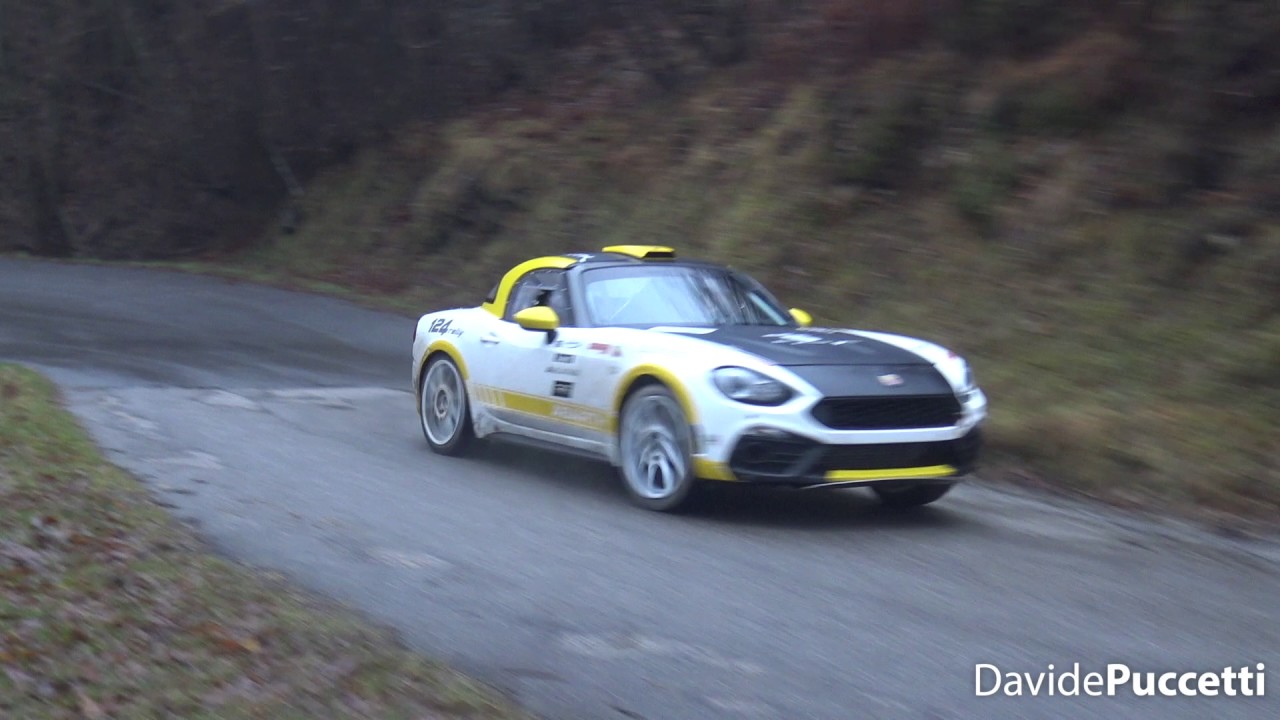 Test Kubica - Abarth 124 RGT & Ciavarella - Hyundai i20 R5   PURE SOUND