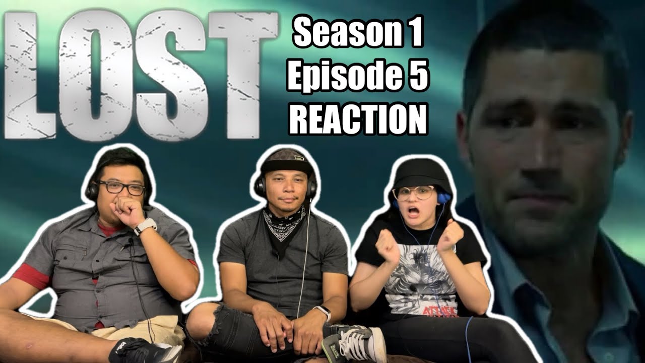 LOST 1x05 - White Rabbit - Reaction! - YouTube