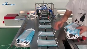 Face Mask Packing Machine with Earloop Folding Machine