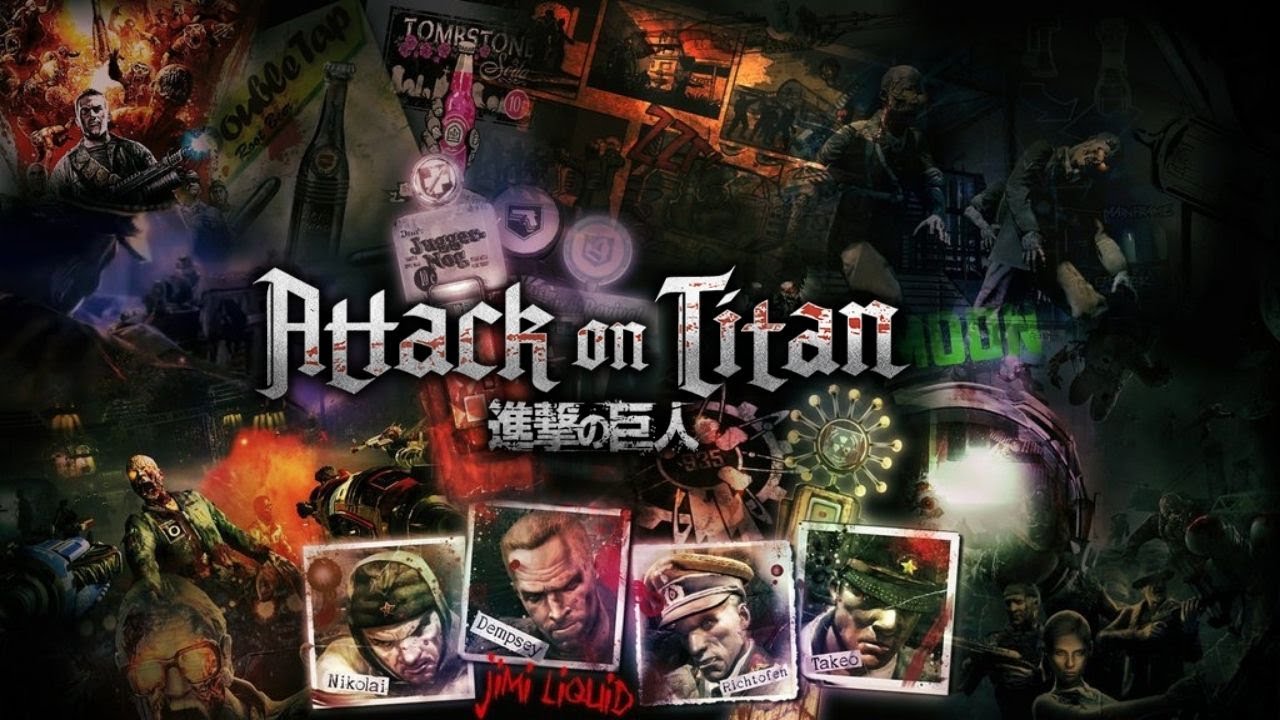 Attack on Titan Season 1 Opening Parody Call of Duty Zombies Season 1