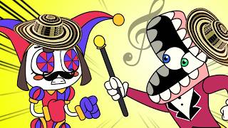 Circo Digital - Caine bailando cumbia - Green Retroman