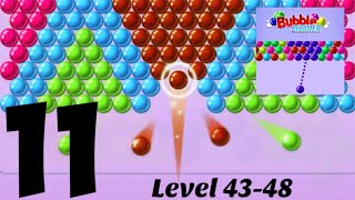 Bubble Shooter - Gameplay Walkthrough Part 11-Tutorial Level 43-48 (iOS,Android) screenshot 5