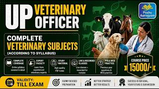UP-PSC Veterinary Officer Online Course Offer # Dr. Sheelendra Tanwar # Pashu Aarogyam
