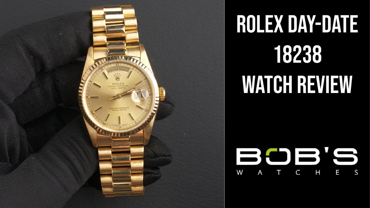 rolex day date 18238 review