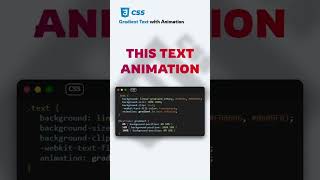 CSS Gradient Text with Animation