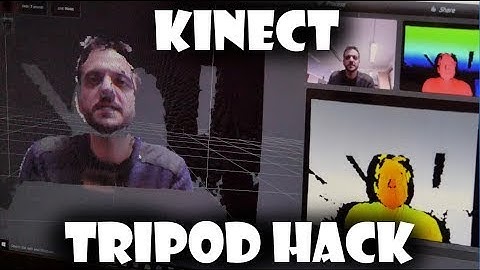 XBOX Kinect 3D Scanner Tripod Hack