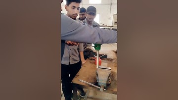 G.I. pipe Threading practical ITI fitter Trade