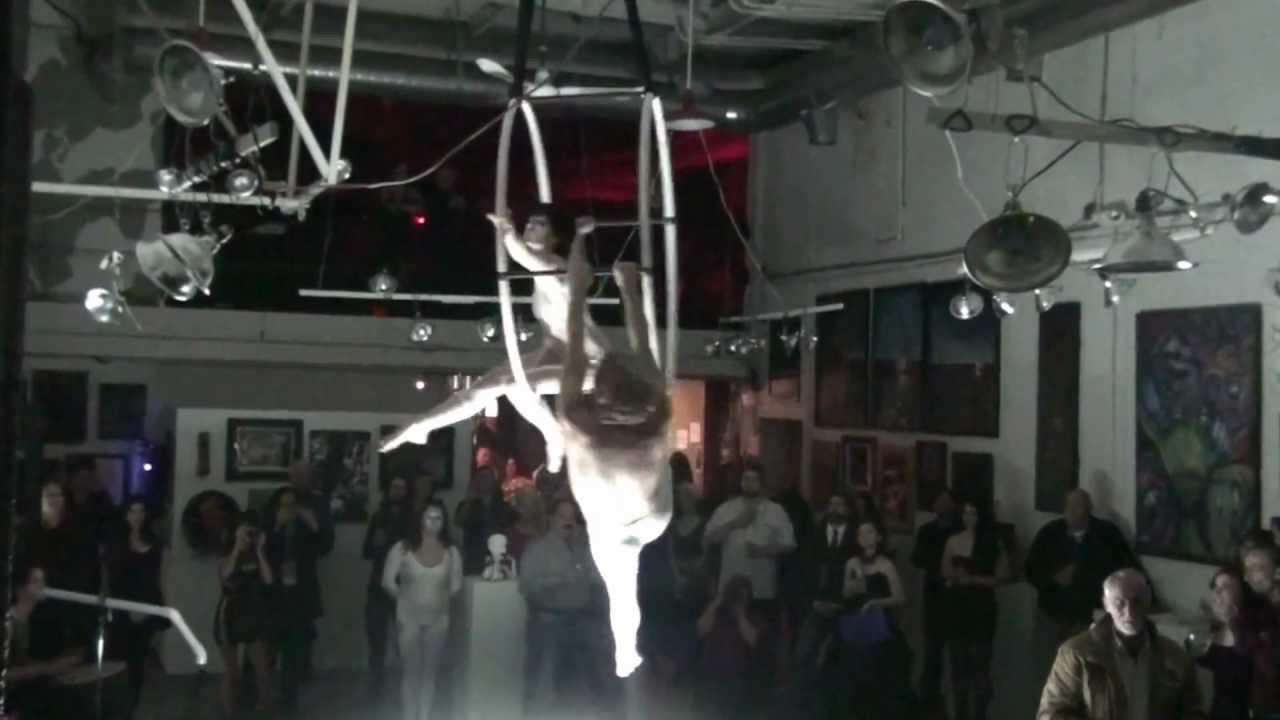 Detroit Circus - German Wheel Performance at the Damned