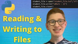 Python Tutorial 25: Reading and Writing to Files Information