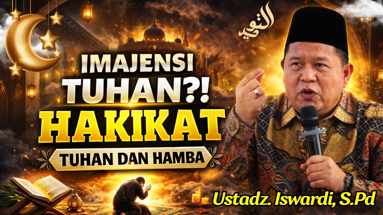 Imajinasi Tuhan dalam Kesendirian-Nya⚠️ Hakikat Tuhan dan Hamba | Kajian Tauhid Ustadz Iswardi, S.Ag