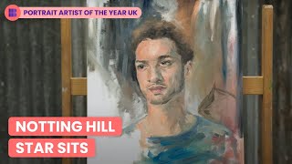 Notting Hill Star Sits for Artists | Portrait Artist of the Year UK