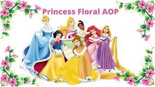 Loungefly Disney Princess Floral All Over Print Mini Backpack