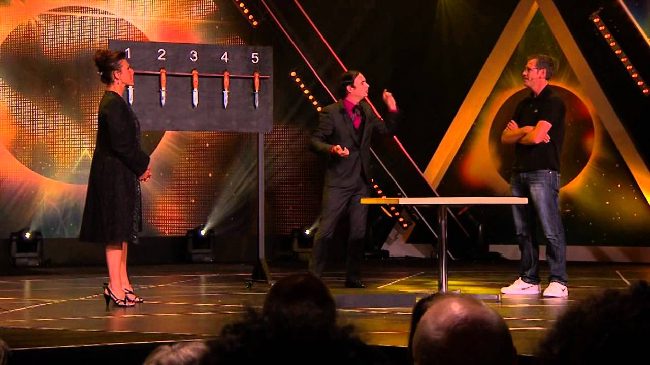 Helt magiskt: Michael Halvarson och Katrin Sundberg - Kniven i bröstet