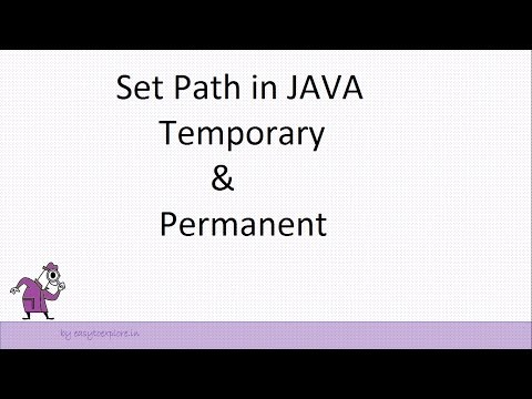 Set Path Command in Java