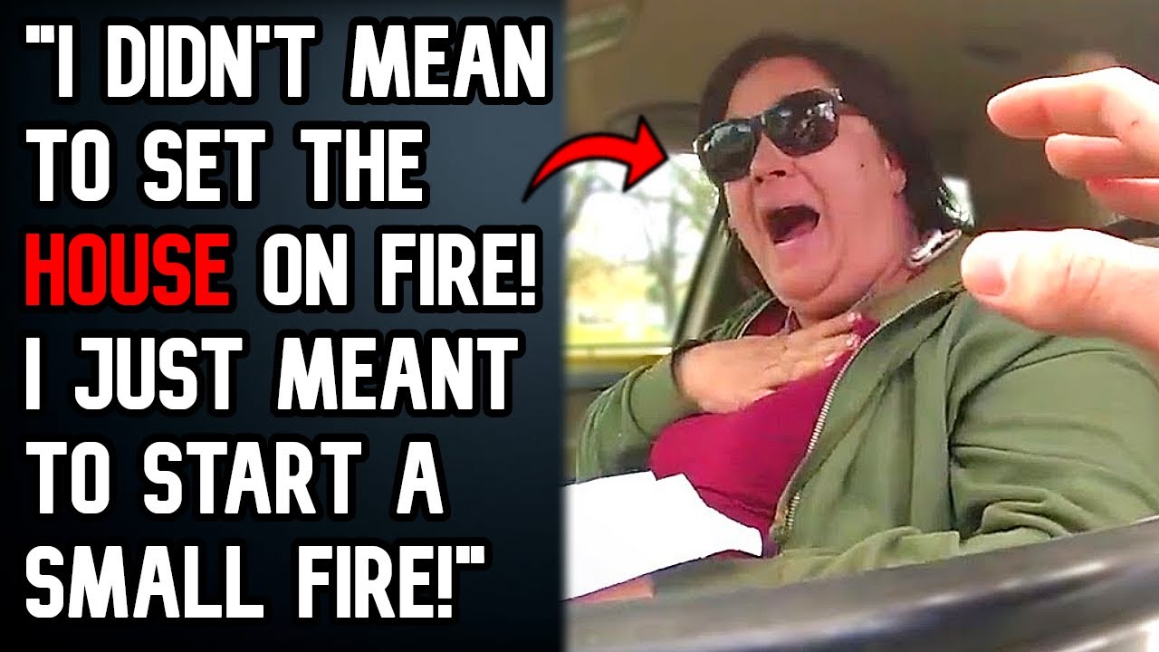 Безумная Карен устроила пожар во дворе соседа, который перекинулся на дом! - r/EntitledPeople