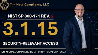 NIST SP 800-171r2 3.1.15 | Security-Relevant Access in GCC High
