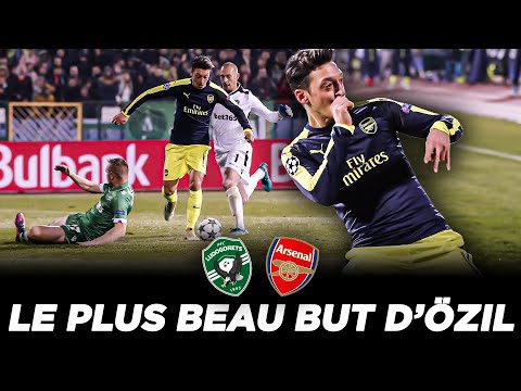 Le plus beau but de la carrière d'ÖZIL / Ludogorets - Arsenal (01/11/2016)