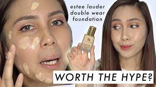 Estee Lauder Double wear VS MAC Studio Fix Review | Wear Test | Vanya