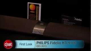 PHILIPS Fidelio HTL 9100 Sound Bar detaches for surround sound