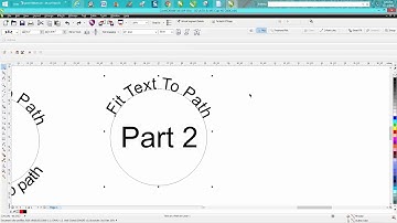 Corel Draw Tips & Tricks Fit Text to path Part 2