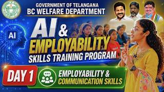 AI &amp; Employability Skills Training Program | Day 1 | Communication Skills Workshop