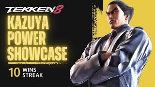Tekken 8 v2.3 | Kazuya Power Showcase by Dark Prince | 10 Wins Streak