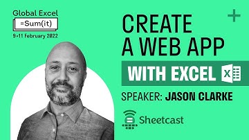 How To Create A Web App Using Microsoft Excel? Sheetcast @ Global Excel Summit 2022